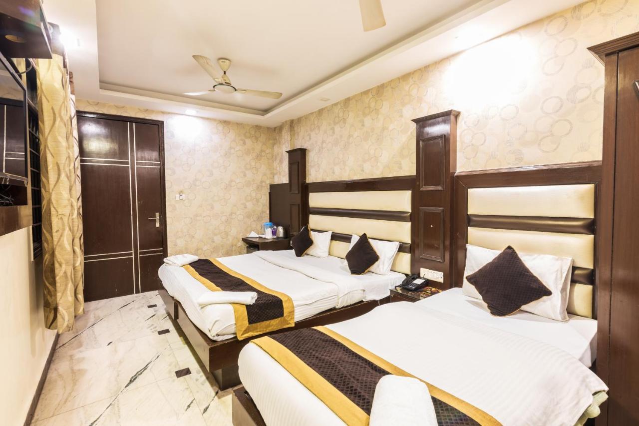 Hotel Grand Shyam- In Front Of New Delhi Railway Station-Couple Friendly نيودلهي المظهر الخارجي الصورة