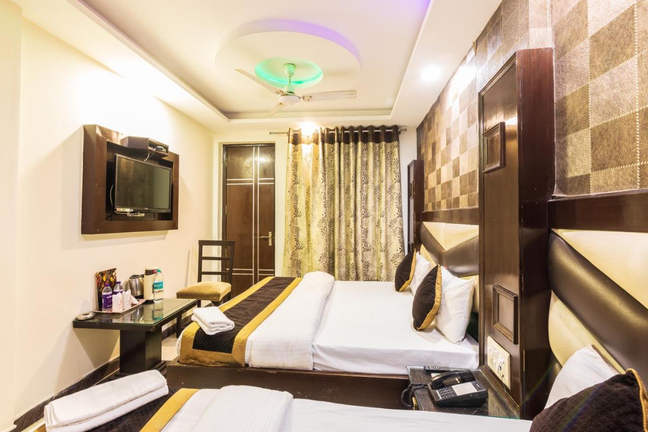 Hotel Grand Shyam- In Front Of New Delhi Railway Station-Couple Friendly نيودلهي المظهر الخارجي الصورة